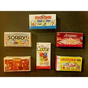 1996 Hasbro CLASSIC Miniature Game board Chews Gum Miniatures NIB LOT